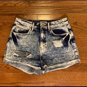 Forever 21 acid washed jeans